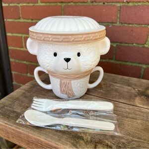 Lenox Bear-Themed Baby Feeding Set
